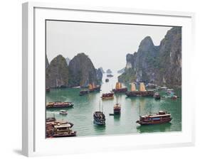 Vietnam, Halong Bay-Steve Vidler-Framed Photographic Print