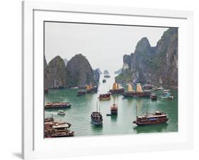 Vietnam, Halong Bay-Steve Vidler-Framed Photographic Print