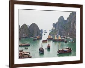 Vietnam, Halong Bay-Steve Vidler-Framed Photographic Print