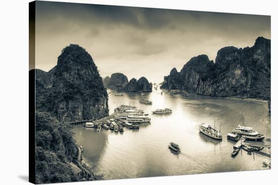 Vietnam, Halong Bay-Michele Falzone-Stretched Canvas