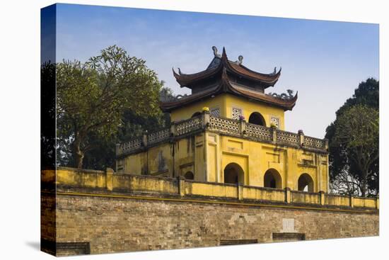 Vietnam, Hanoi. Imperial Citadel, Gate-Walter Bibikow-Stretched Canvas