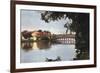 Vietnam, Hanoi Lake C1900-null-Framed Premium Giclee Print