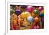 Vietnam, Hanoi. Tet Lunar New Year, Holiday Decorations for Sale-Walter Bibikow-Framed Photographic Print