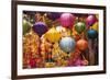 Vietnam, Hanoi. Tet Lunar New Year, Holiday Decorations for Sale-Walter Bibikow-Framed Photographic Print