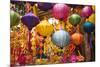 Vietnam, Hanoi. Tet Lunar New Year, Holiday Decorations for Sale-Walter Bibikow-Mounted Photographic Print