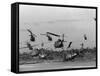 Vietnam Helicopter Assault-Associated Press-Framed Stretched Canvas