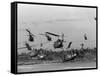 Vietnam Helicopter Assault-Associated Press-Framed Stretched Canvas