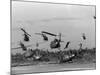 Vietnam Helicopter Assault-Associated Press-Mounted Photographic Print