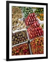 Vietnam, Ho Chi Minh City, Ben Thanh Market, Fruit Display-Steve Vidler-Framed Photographic Print