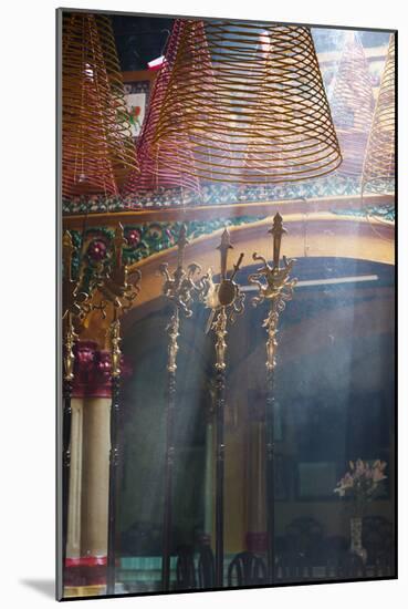 Vietnam, Ho Chi Minh City. Cholon, Chinatown Area, Phuoc an Hoi Quan Pagoda, Interior-Walter Bibikow-Mounted Photographic Print