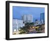 Vietnam, Ho Chi Minh City, City Skyline-Steve Vidler-Framed Photographic Print