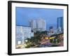 Vietnam, Ho Chi Minh City, City Skyline-Steve Vidler-Framed Photographic Print