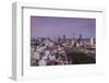 Vietnam, Ho Chi Minh City. Elevated City View Above Quach Thi Trang Circle, Dusk-Walter Bibikow-Framed Photographic Print