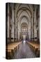 Vietnam, Ho Chi Minh City. Notre Dame Cathedral, Interior-Walter Bibikow-Stretched Canvas
