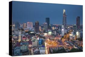 Vietnam, Ho Chi Minh City (Saigon), Dong Khoi, City Skyline-Michele Falzone-Stretched Canvas