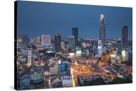 Vietnam, Ho Chi Minh City (Saigon), Dong Khoi, City Skyline-Michele Falzone-Stretched Canvas