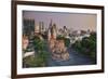 Vietnam, Ho Chi Minh City (Saigon), Notre Dame Cathedral and City Skyline-Michele Falzone-Framed Photographic Print