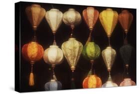 Vietnam, Hoi An, Close-Up of Asian Lanterns Souvenirs-Walter Bibikow-Stretched Canvas