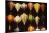 Vietnam, Hoi An, Close-Up of Asian Lanterns Souvenirs-Walter Bibikow-Mounted Photographic Print