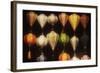 Vietnam, Hoi An, Close-Up of Asian Lanterns Souvenirs-Walter Bibikow-Framed Photographic Print