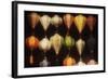 Vietnam, Hoi An, Close-Up of Asian Lanterns Souvenirs-Walter Bibikow-Framed Photographic Print