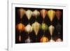 Vietnam, Hoi An, Close-Up of Asian Lanterns Souvenirs-Walter Bibikow-Framed Photographic Print