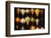 Vietnam, Hoi An, Close-Up of Asian Lanterns Souvenirs-Walter Bibikow-Framed Photographic Print