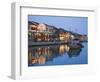 Vietnam, Hoi An, Evening View of Town Skyline and Hoai River-Steve Vidler-Framed Photographic Print