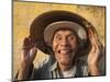 Vietnam, Hoi An, Portrait of Elderly Fisherman-Steve Vidler-Mounted Photographic Print