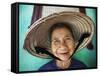 Vietnam, Hoi An, Portrait of Elderly Woman-Steve Vidler-Framed Stretched Canvas