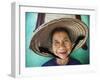 Vietnam, Hoi An, Portrait of Elderly Woman-Steve Vidler-Framed Photographic Print