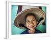 Vietnam, Hoi An, Portrait of Elderly Woman-Steve Vidler-Framed Photographic Print