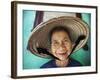 Vietnam, Hoi An, Portrait of Elderly Woman-Steve Vidler-Framed Photographic Print