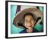 Vietnam, Hoi An, Portrait of Elderly Woman-Steve Vidler-Framed Photographic Print