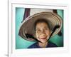 Vietnam, Hoi An, Portrait of Elderly Woman-Steve Vidler-Framed Photographic Print