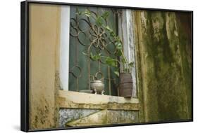 Vietnam, Hoi An, Quang Nam. Window at Quan Congs Temple-Kevin Oke-Framed Photographic Print