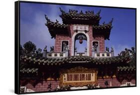 Vietnam, Hoi an Village, Near Da Nang, Phuoc Kien Pagoda-null-Framed Stretched Canvas