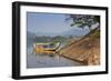 Vietnam, Hue. Dragon Excursion Boats, Perfume River-Walter Bibikow-Framed Photographic Print