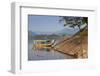 Vietnam, Hue. Dragon Excursion Boats, Perfume River-Walter Bibikow-Framed Photographic Print