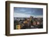 Vietnam, Hue. Elevated City View, Dusk-Walter Bibikow-Framed Photographic Print