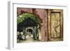 Vietnam, Hue, Forbidden Purple City, Temple Archway-Walter Bibikow-Framed Photographic Print