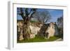 Vietnam, Hue Imperial City. Ruins of the Purple Forbidden City-Walter Bibikow-Framed Photographic Print