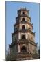 Vietnam, Hue. Thien Mu Pagoda, Exterior-Walter Bibikow-Mounted Photographic Print