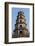 Vietnam, Hue. Thien Mu Pagoda, Exterior-Walter Bibikow-Framed Photographic Print