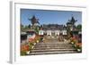 Vietnam, Hue. Tomb of Emperor Khai Dinh, Interior-Walter Bibikow-Framed Photographic Print