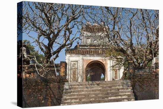 Vietnam, Hue. Tomb of Emperor Tu Duc-Walter Bibikow-Stretched Canvas