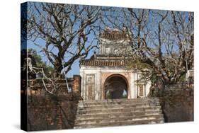 Vietnam, Hue. Tomb of Emperor Tu Duc-Walter Bibikow-Stretched Canvas