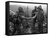 Vietnam Marines 1st Cavalry 1968-Holloway-Framed Stretched Canvas