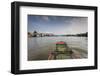 Vietnam, Mekong Delta. Cai Be, Cai Be Floating Market, View from Small Boat-Walter Bibikow-Framed Photographic Print