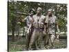 Vietnam memorial soldiers by Frederick Hart, Washington, D.C.-Carol Highsmith-Stretched Canvas